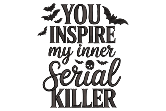 Dark Humor Quote: Edgy Embroidery for the Bold