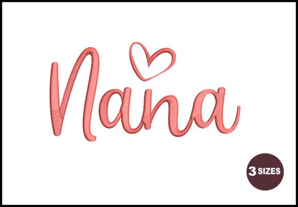 Evaluating the Nana Embroidery Design for Personalized Gifts