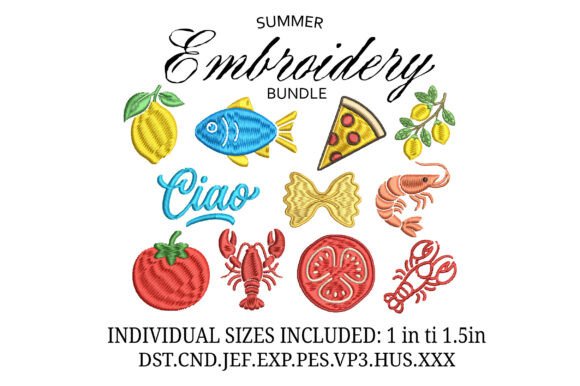 Injecting Sunshine Into Your Stitching: Why the Mini Summer Embroidery Bundle Is a Seasonal Must-Have