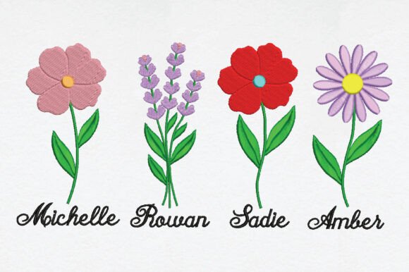 Unlocking the Art of Personalization: The Strategic Value of Wildflower Bouquet Embroidery Design